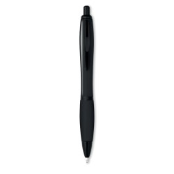 Kolorowy długopis z czarnym wy