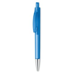 Przyciskany długopis w przezro
