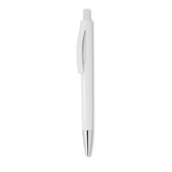 Przyciskany długopis w białej
